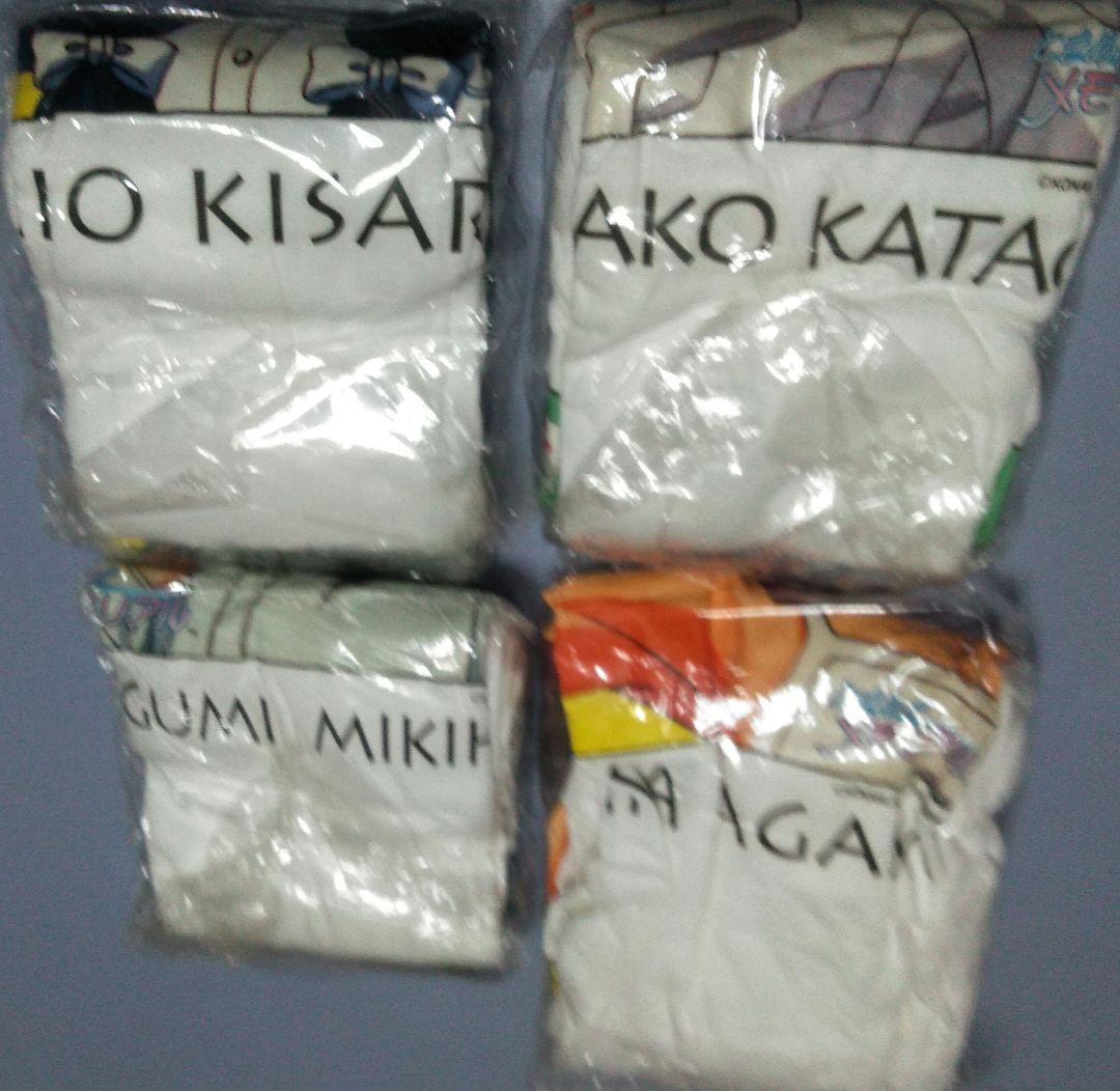 ときめきメモリアル　アニメキャラクターTシャツ4枚セット　未使用品