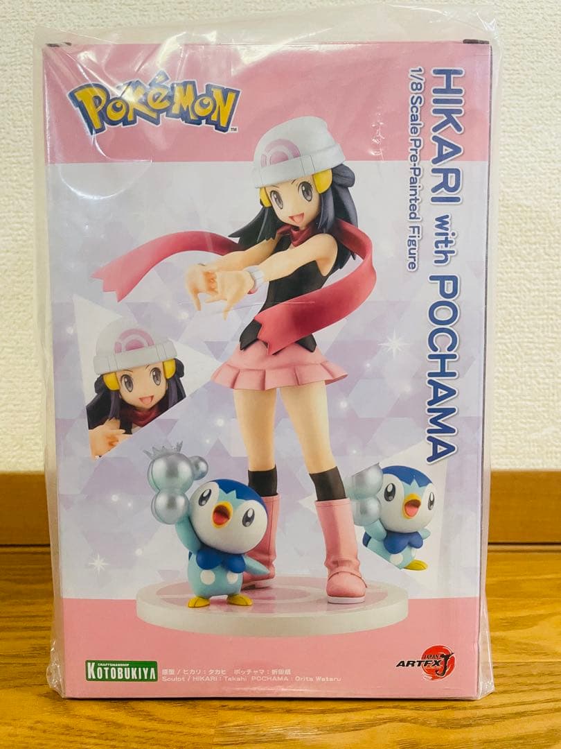 【新品未開封】ポケモン ARTFX J ヒカリ with ポッチャマ　フィギュア
