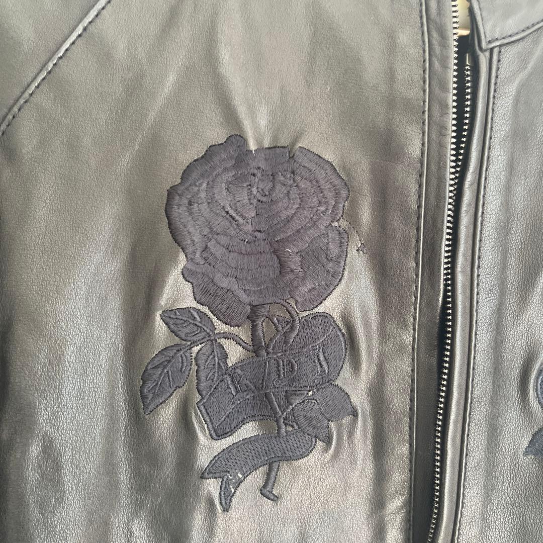 yasuyuki ishii 10周年アニバーサリーレザーブルゾンジャケット