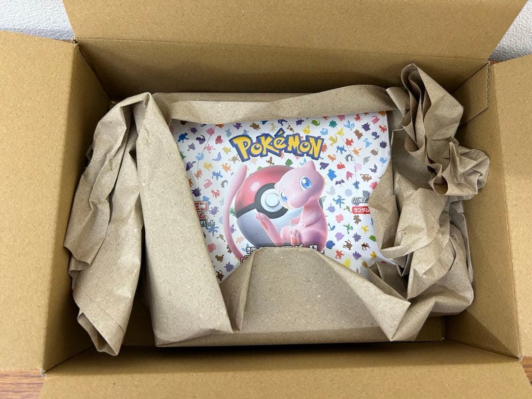 ポケモンカード 151BOX シュリンク付き