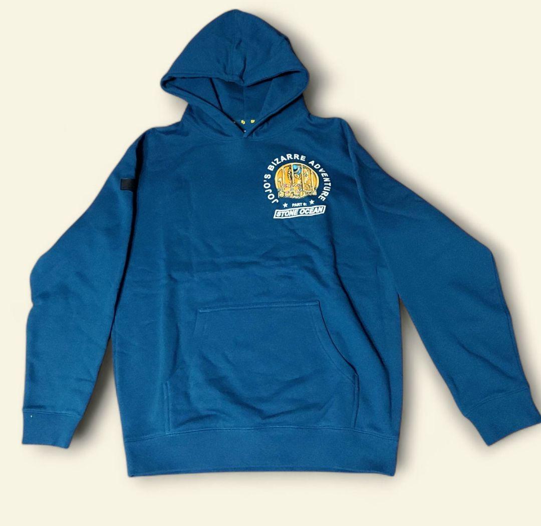 Ｍサイズ ジョジョの奇妙な冒険 海外ライセンス版 フーディー パーカー 空条徐倫