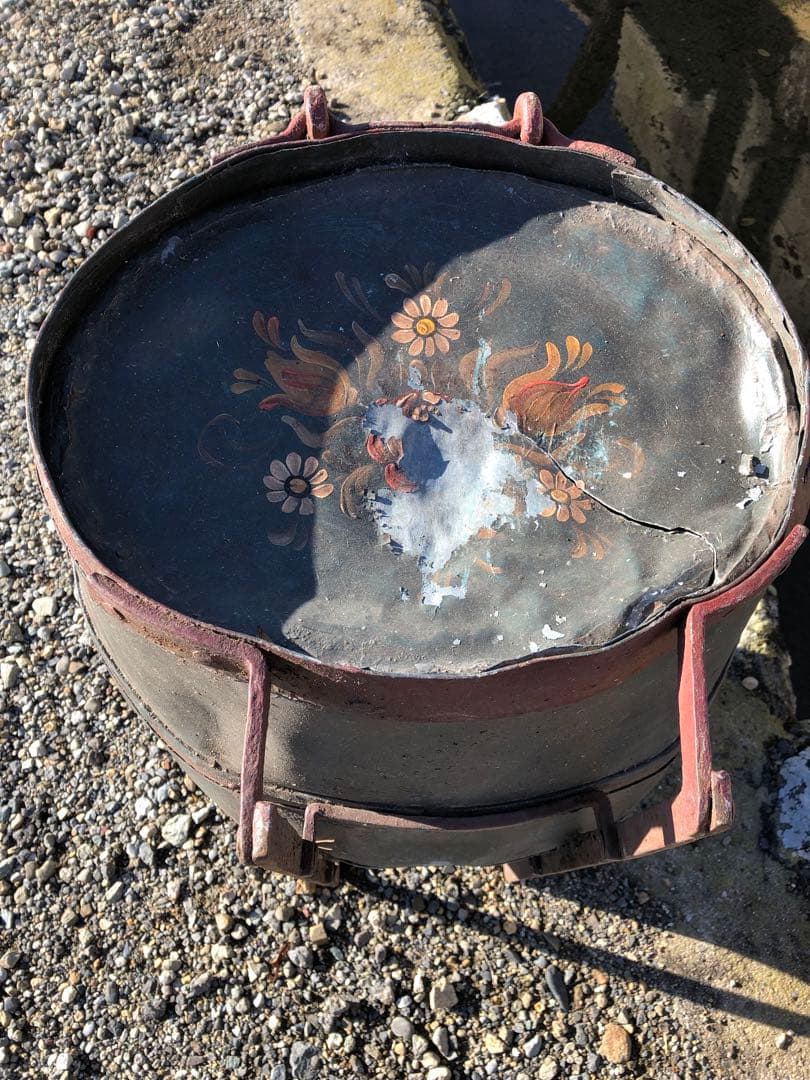 ヴィンテージ ミルク缶