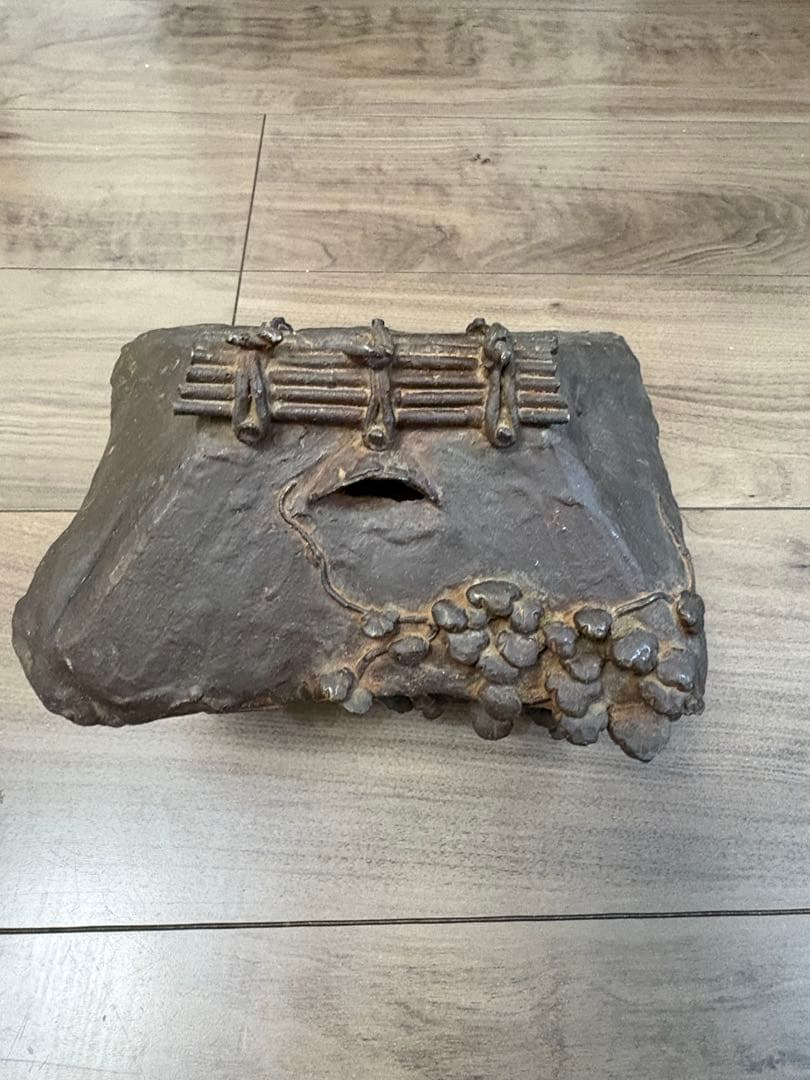 人間国宝 市橋敏雄作 宣德銅製 芦屋式香炉 葛屋 茶道具 在銘 重約2200克