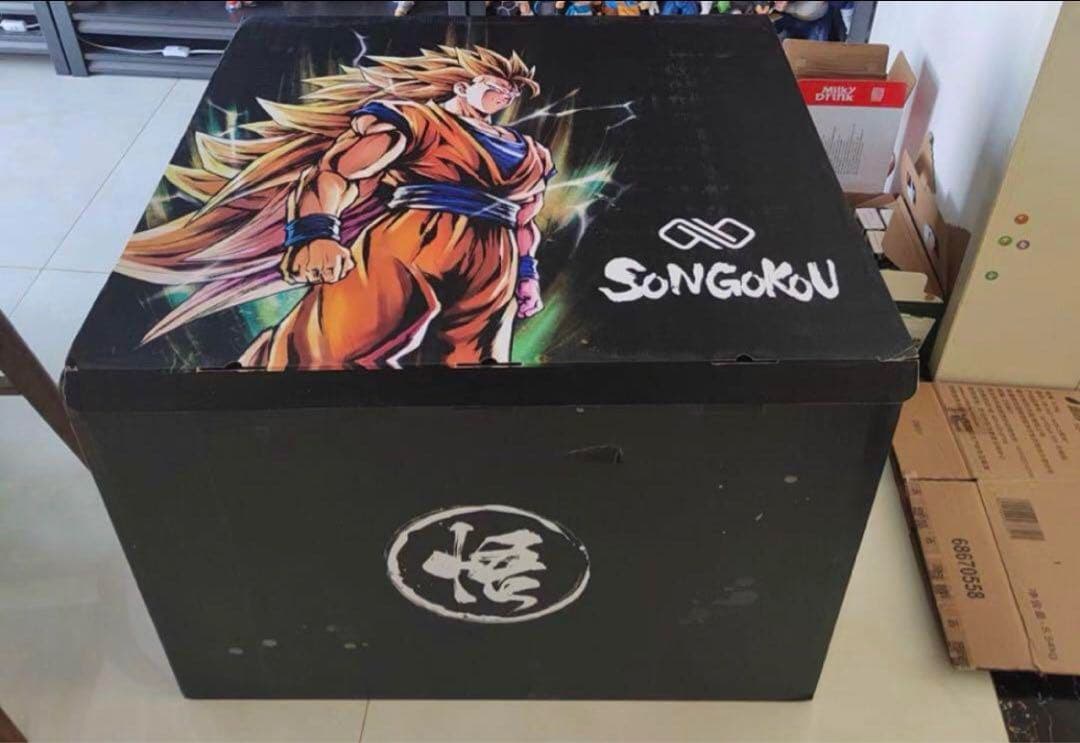 佐*う様 ドラゴンボール スーパーサイヤ人 3 孫悟空 4:1 フィギュア 新品