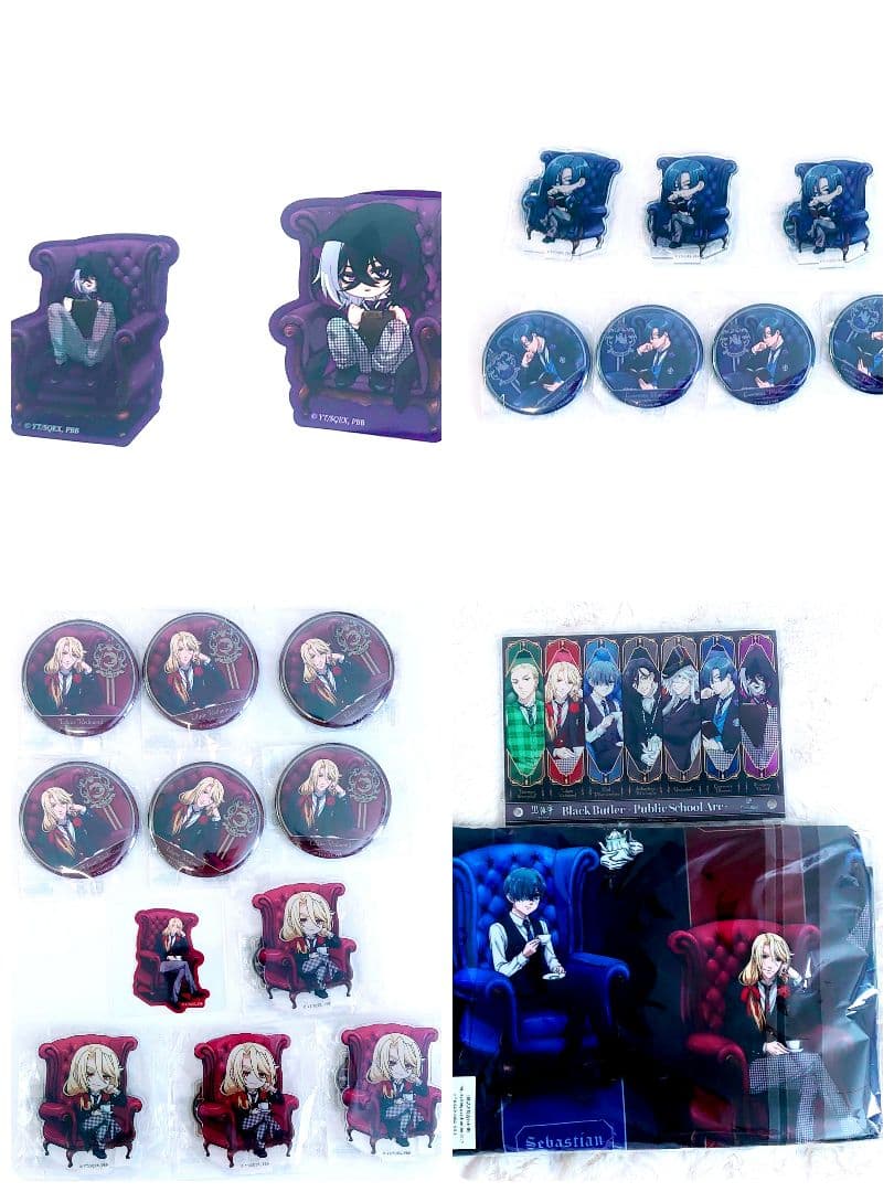 大特価 大人気 アニメ グッズ アクリルスタンド 缶バッジ紙類雑貨大量まとめ売り