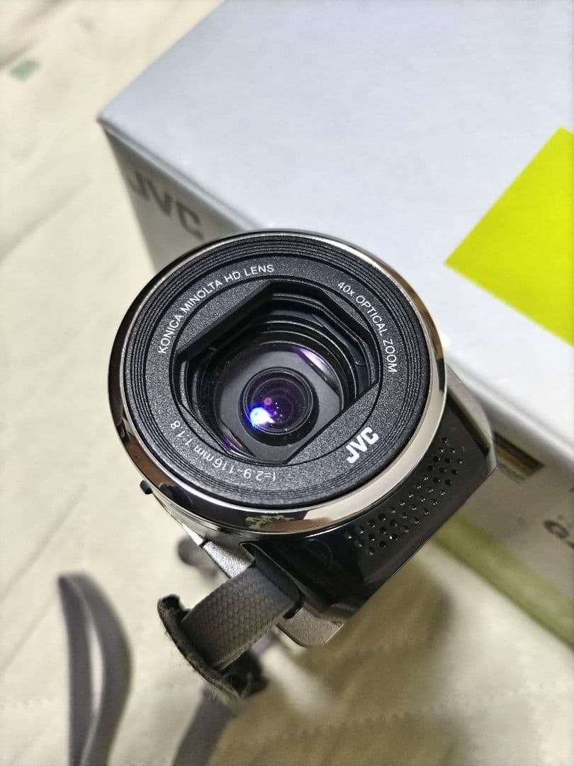 JVC Everio エブリオ GZ-HM33-S ハイビジョン ビデオカメラ