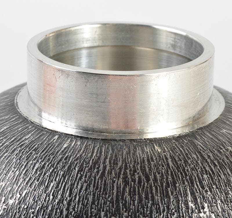 煎茶道具　今井錫器　錫製　杉目茶壷　茶心壷　約278g　共箱　M R4395