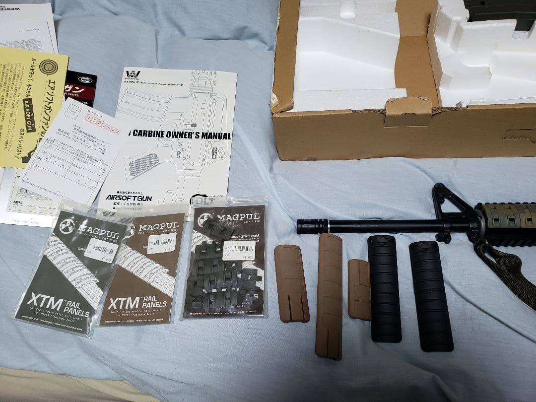 ウエスタンアームズ　WA M4A1 カービン　外観カスタム