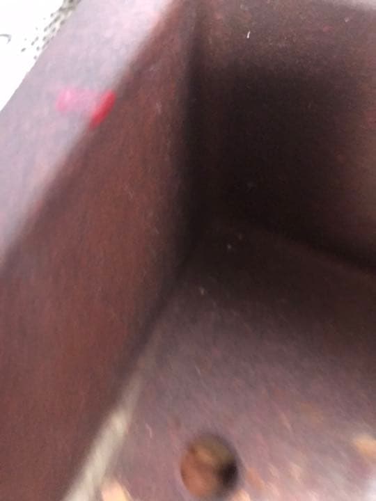 盆栽鉢　希少時代紅泥赤色梨皮切り足長方盆栽鉢山野草植木鉢32.5x24x12