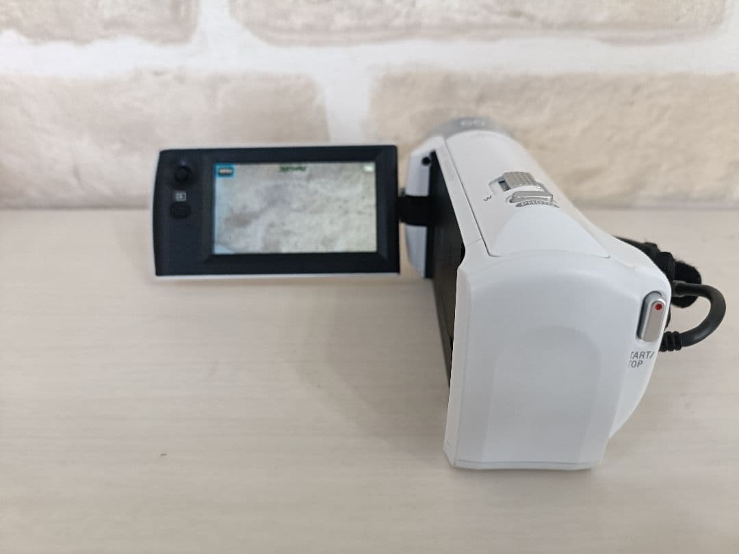 【美品♪】SONY HDR-CX470ビデオカメラ ホワイト