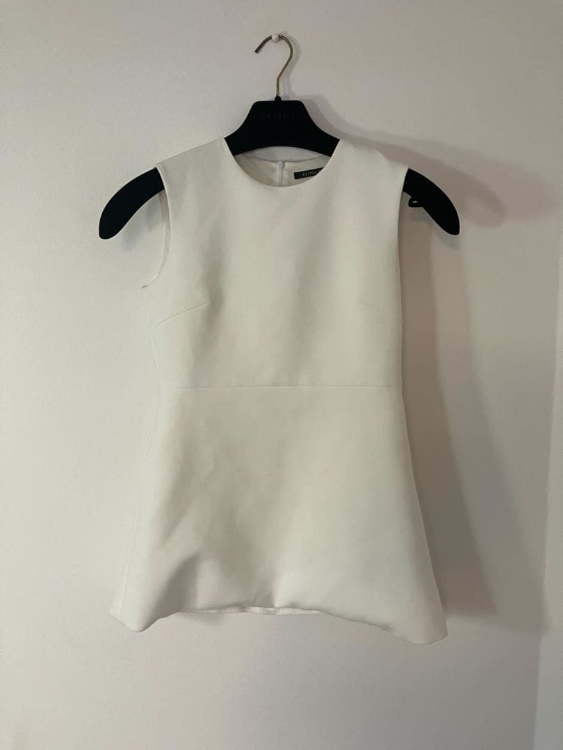 KEINA RITA ケイナリタ Sleeveless Topノースリーブ白36