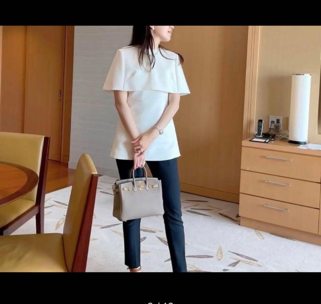 KEINA RITA ケイナリタ Sleeveless Topノースリーブ白36