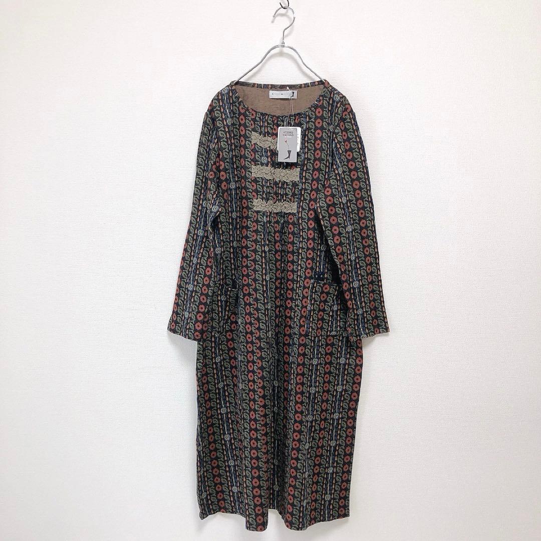 未使用タグ付★マタノアツコ★wacoal★ワコール★ルームウェア★パジャマ★L