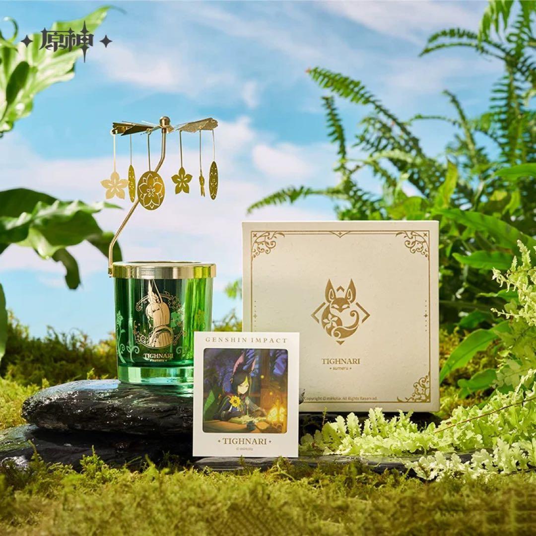 原神】ティナリ モチーフイメージ 走馬灯 アロマキャンドルセット 公式正規品