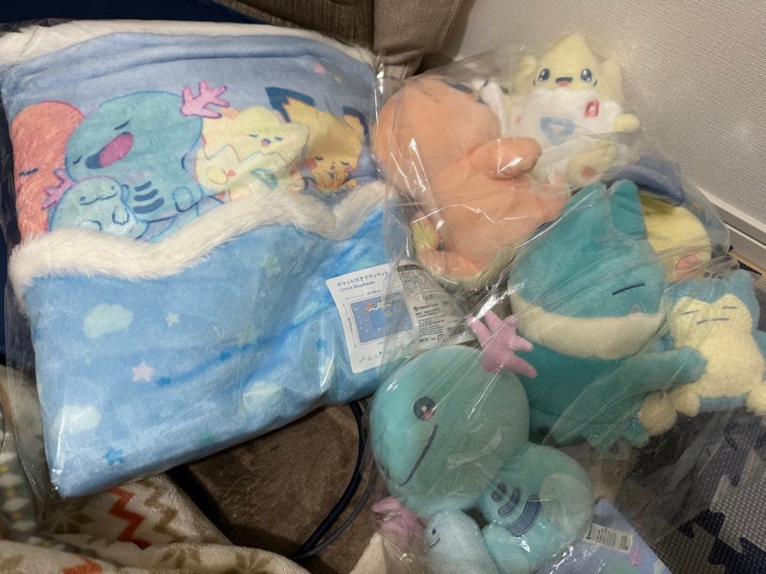 ポケモンセンター ブランケット ぬいぐるみセット Little Daydream