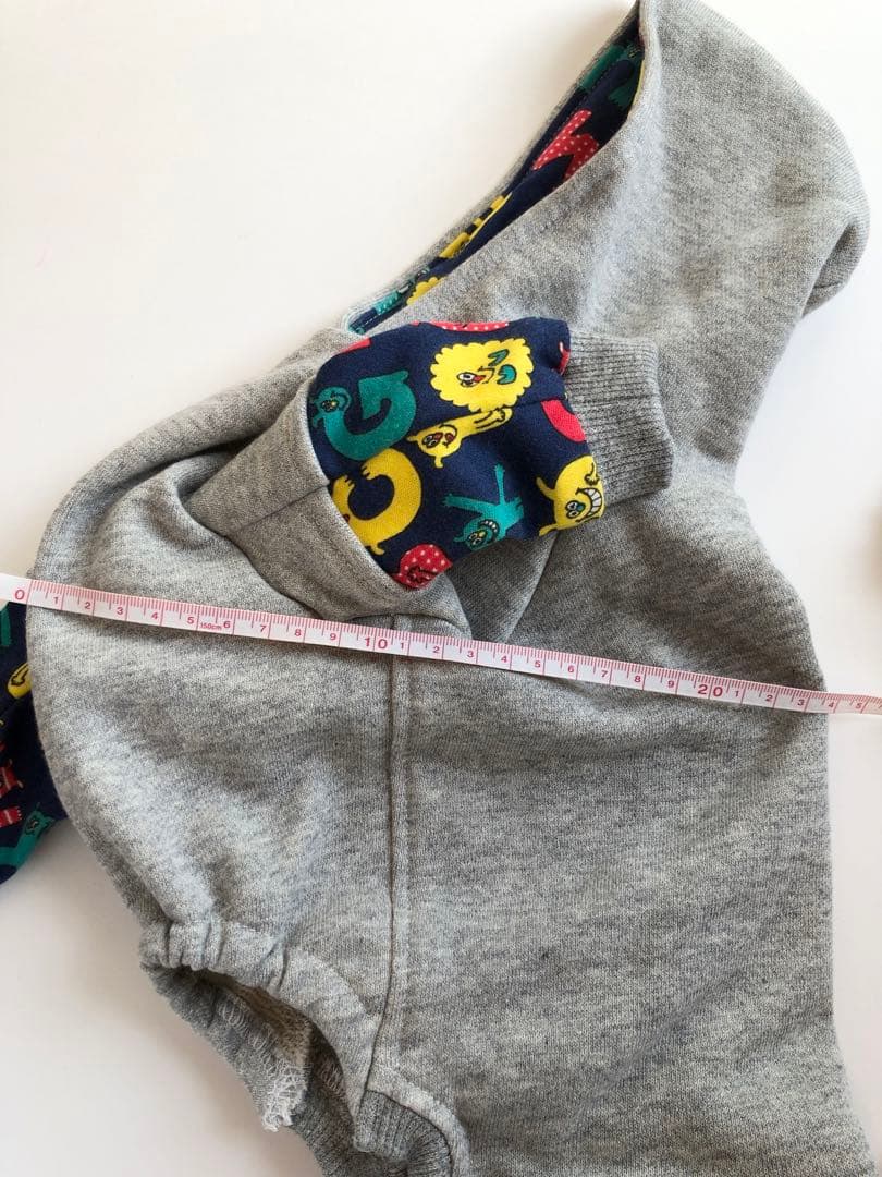 やんちゃ風なロンパース　イタグレ服　犬服　ハンドメイド