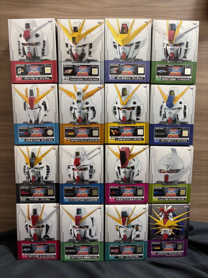 ガンダム 組立式　MSヘッドディスプレイコレクション　【希少】
