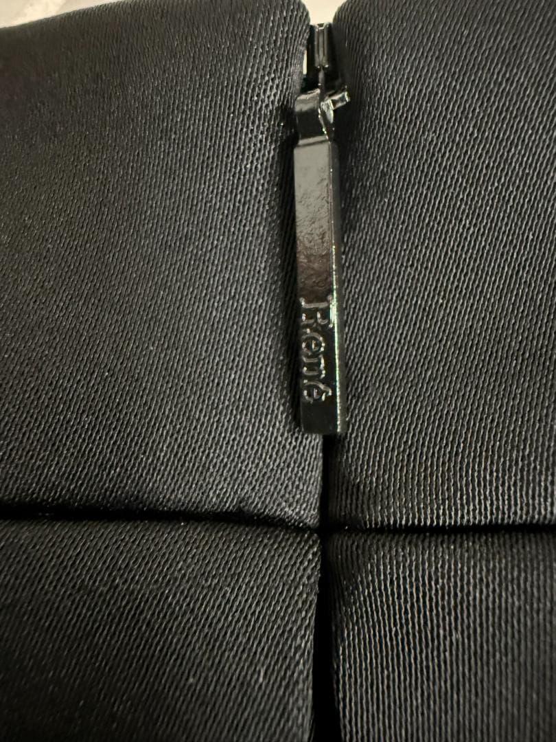 未使用★Rene ルネ ボックスタックスカート 34 ブラック