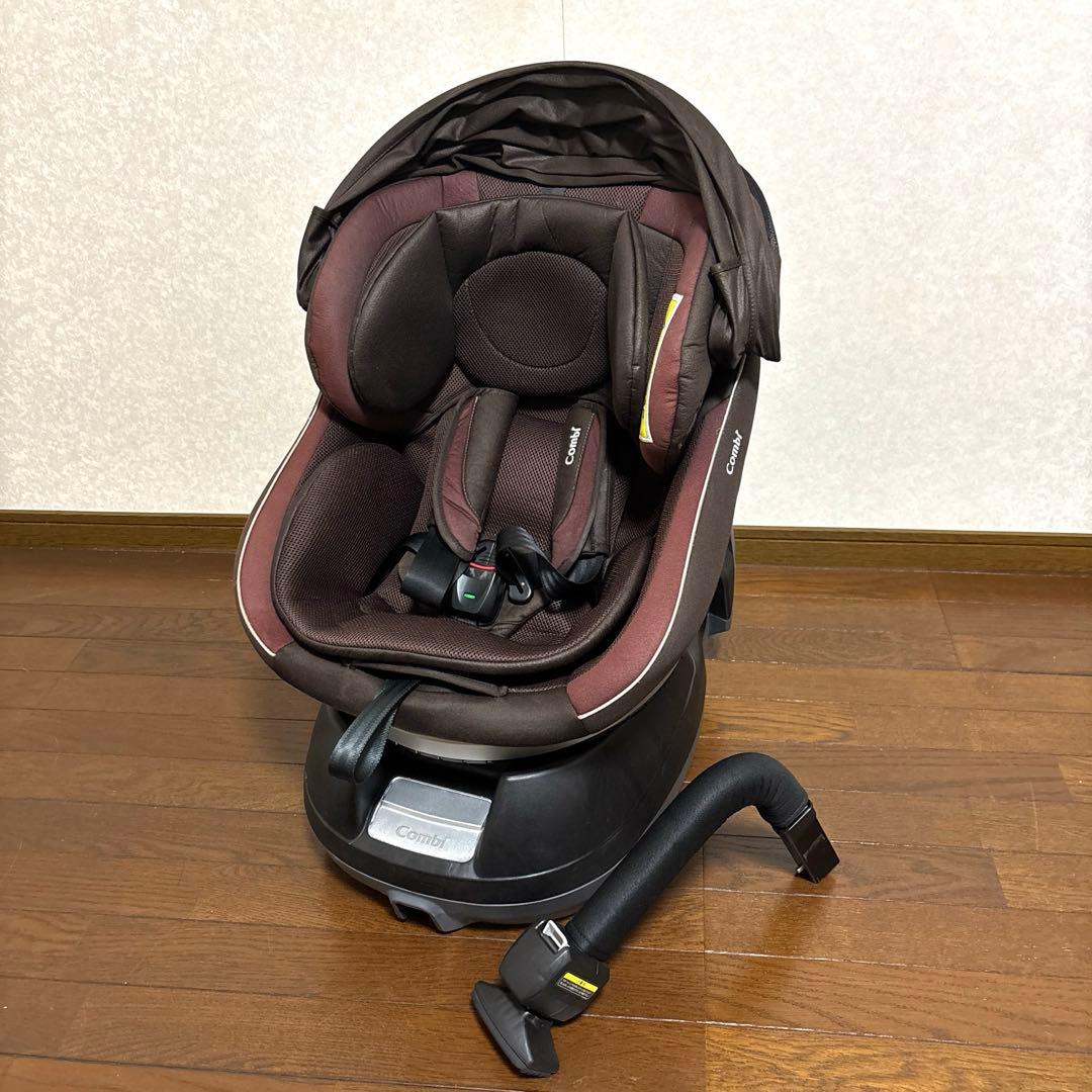 【良品】Combi クルムーヴスマート JG-600 シートベルト固定 新生児◎