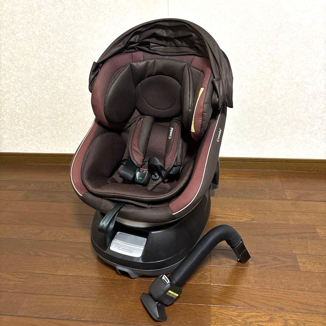 【良品】Combi クルムーヴスマート JG-600 シートベルト固定 新生児◎