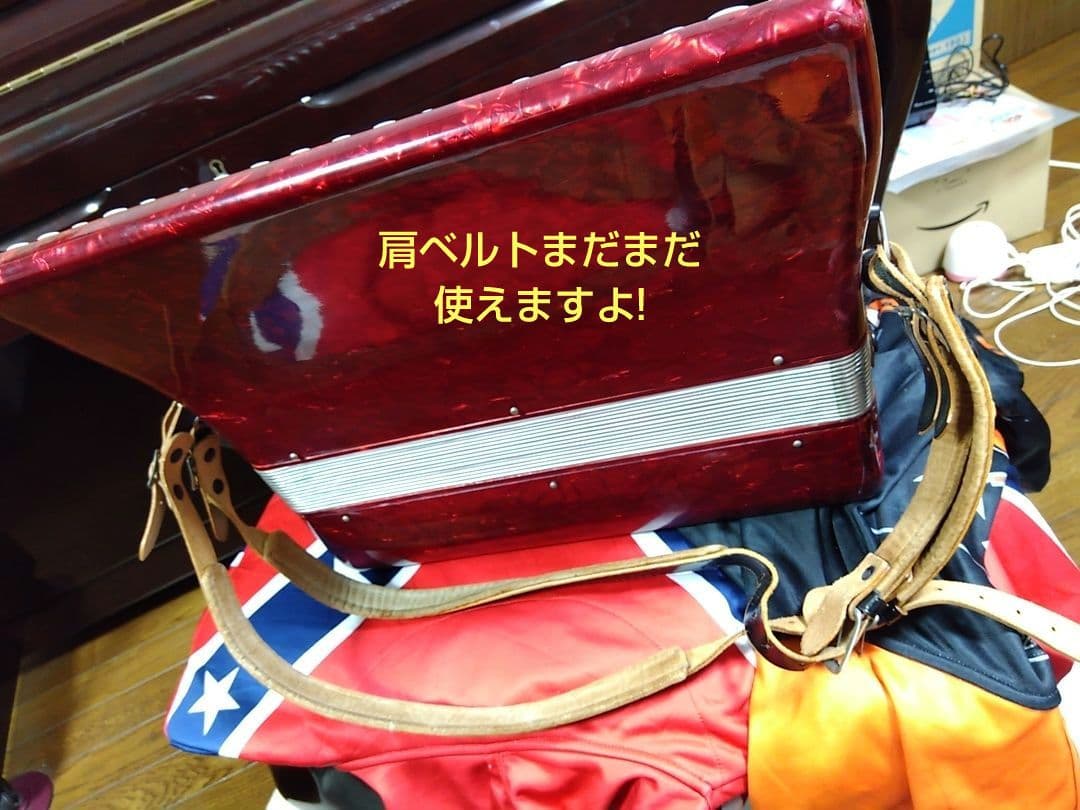 【動作品大幅なメンテ完了品】YAMAHA YA-21アコーディオン