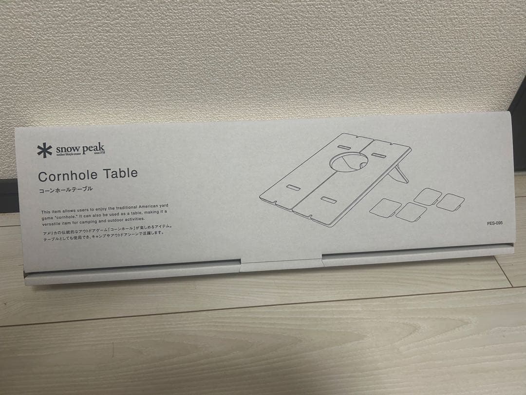 スノーピークコンホールテーブル　知床フライングディスク