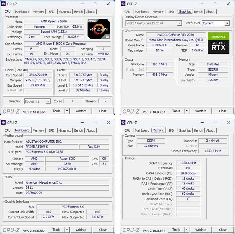 ゲーミングPC/R5 5600/RTX2070/32G/モンハン快適プレイ