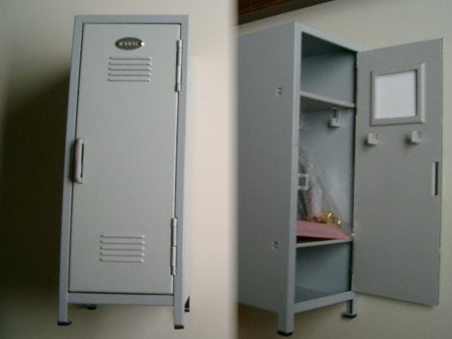 放課後の思い出ロッカー　　　ミニチュアオリジナルグッズ