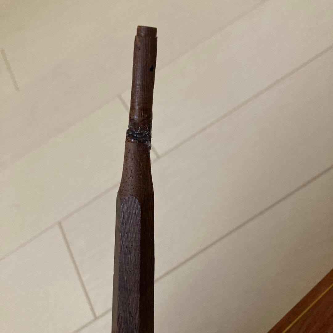 三味線本体 白/オレンジ 木製