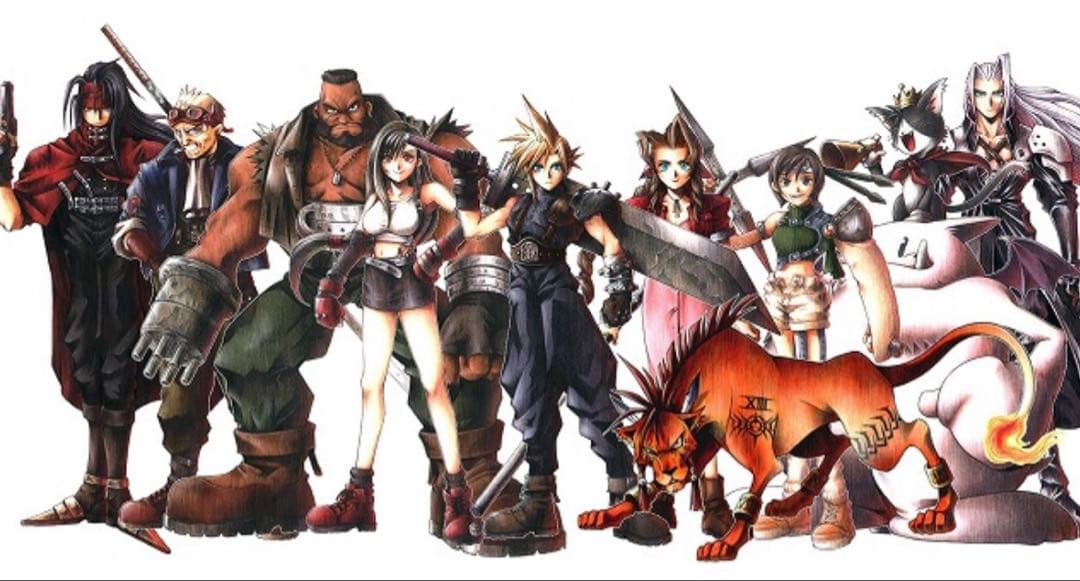 ブリングアーツ　F F 7 メインキャラコンプリートセット