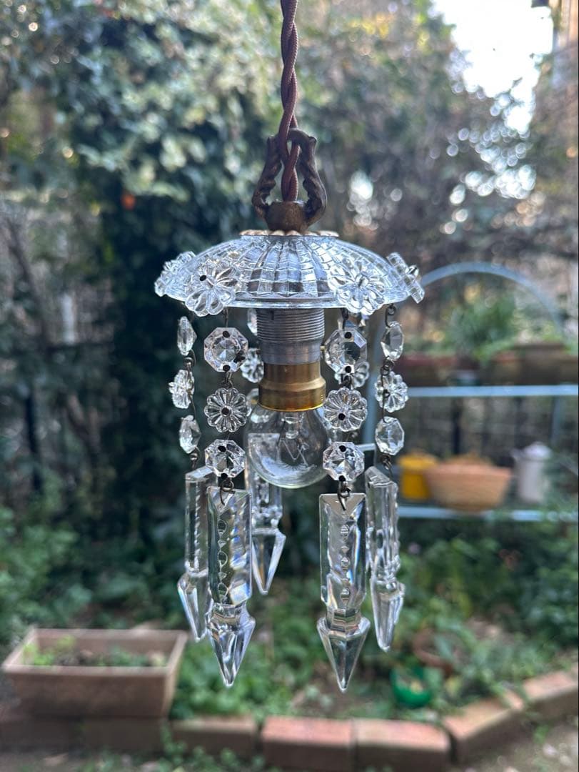 ＊cielページになります＊ スペアドロップ6個が付いたミニシャンデリア＊