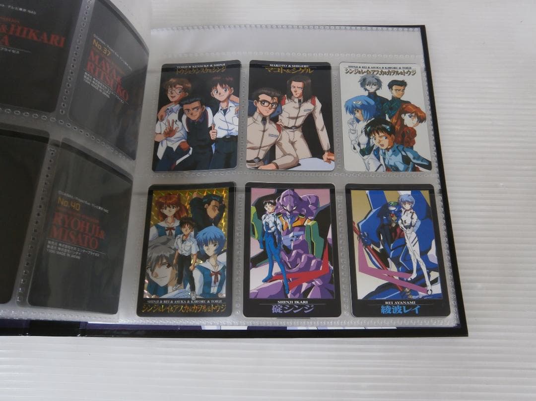 ヴァンゲリオン カードダス 108種フルコンプ+1枚＋ファイル 109枚セット