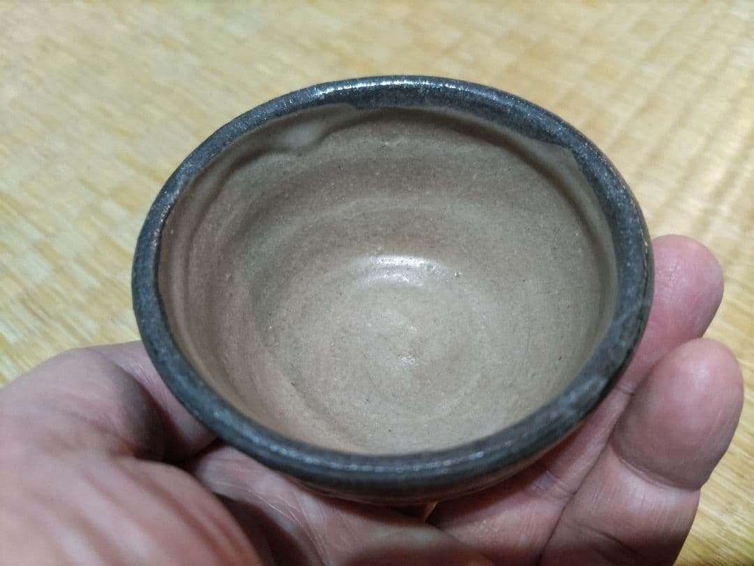 唐津　皮鯨　酒盃　無傷　保存用箱付