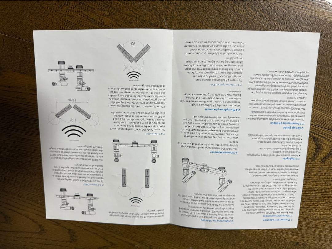 Saramonic SR-M500 スタジオコンデンサーマイク美品USED