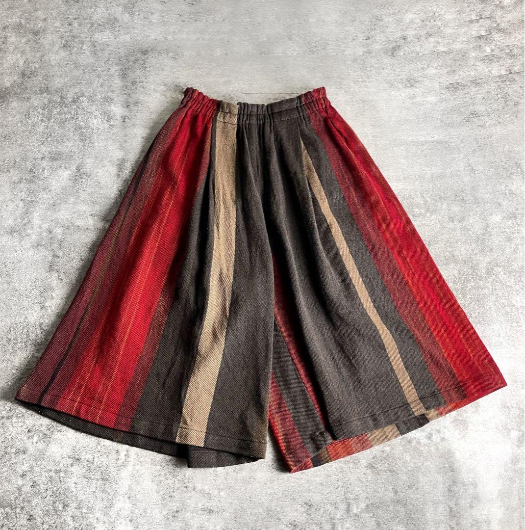 し*る様 タマキニイメ wide pants short ウールコットン 割引不