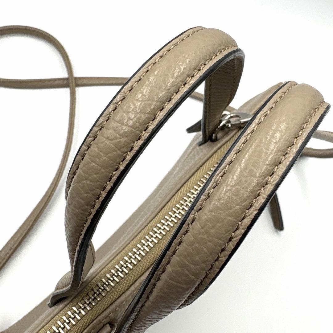 極美品 銀座和光 WAKO レザー 2way ショルダーバッグ