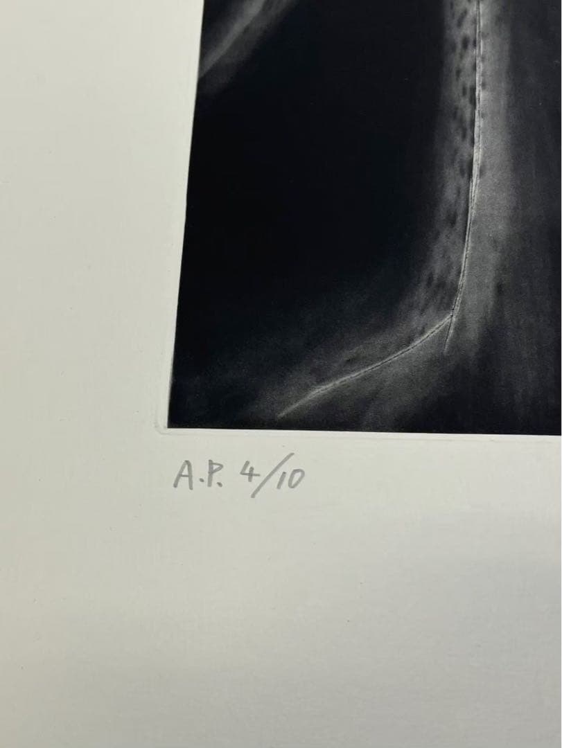 舟越桂《オーロラを見るスフィンクス》銅版画 AP4/10