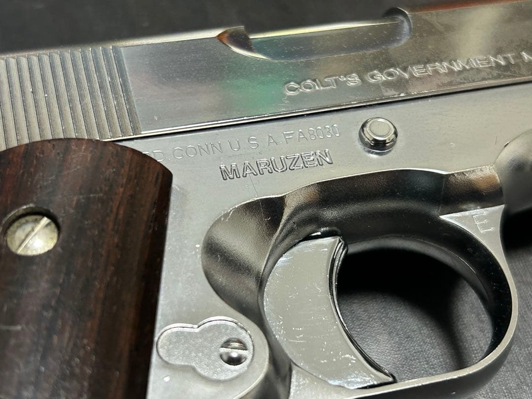 動作確認済み マルゼン コルトガバメント MKIV シリーズ70 シルバー