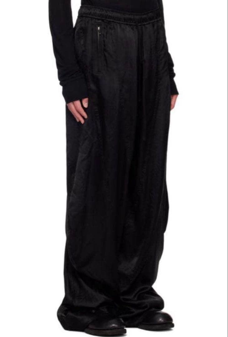 JULIUS ユリウス サテンパンツ ワイドパンツ バギーパンツ サルエルパンツ
