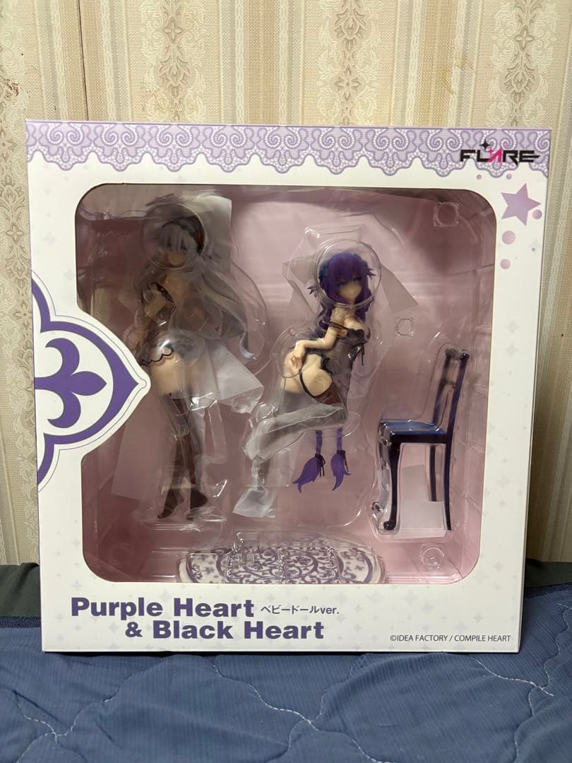 ネプテューヌ　パープルハート＆ブラックハート ベビードールver.　FLARE