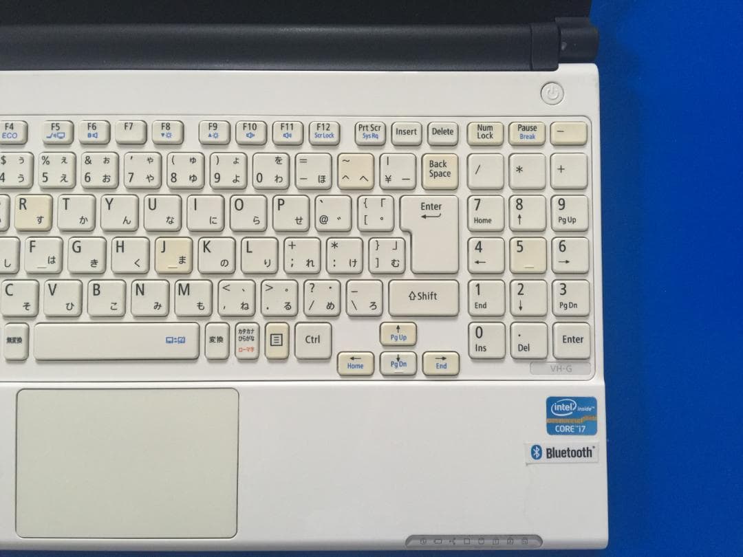 NEC VK21H/H-G 13.3型 コンパクト テンキー付きノートパソコン