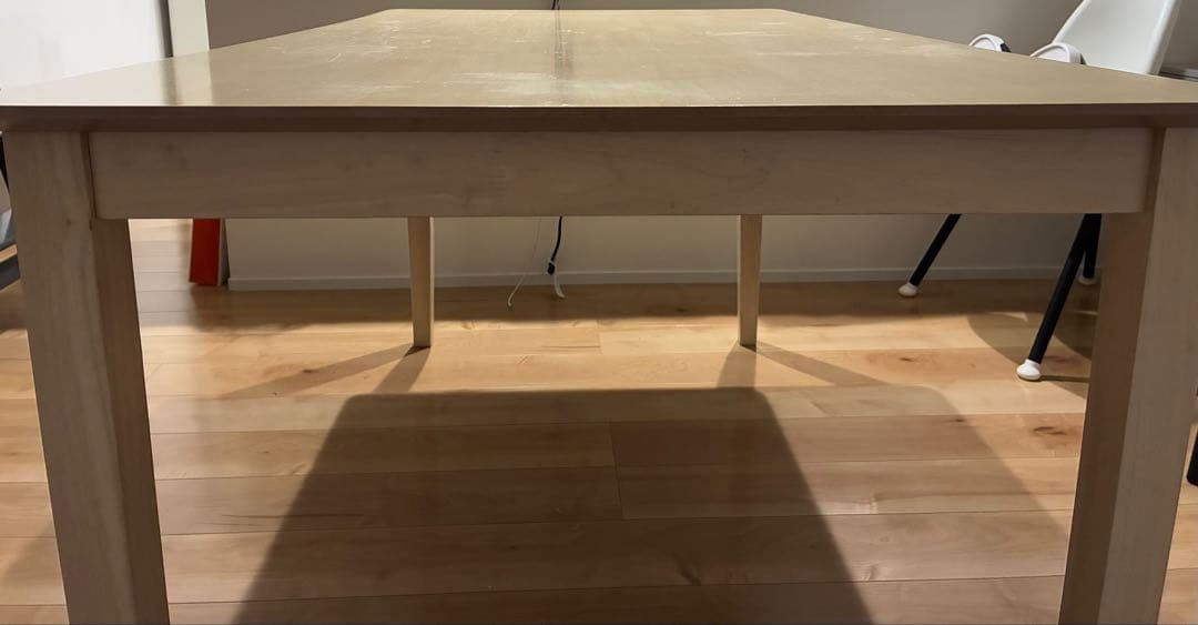 【大幅値引き・10月まで】LOWYA ダイニングテーブル 幅140cm