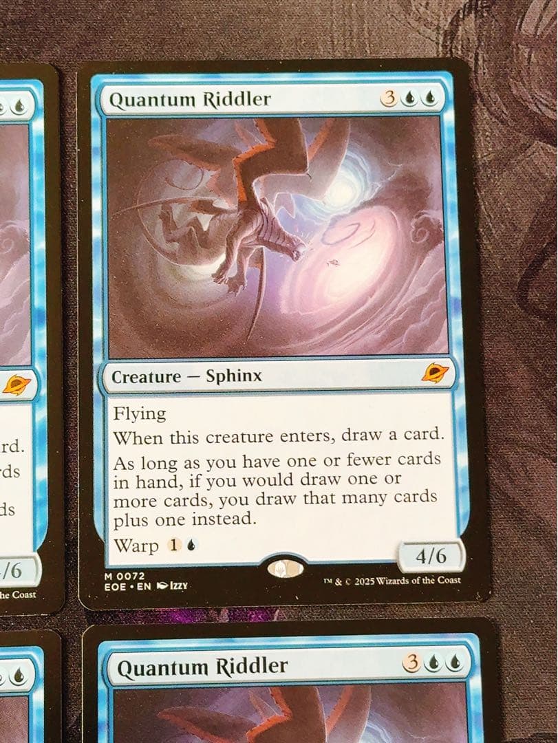 【新年セール1/5まで】量子の謎かけ屋　英語　4枚セット