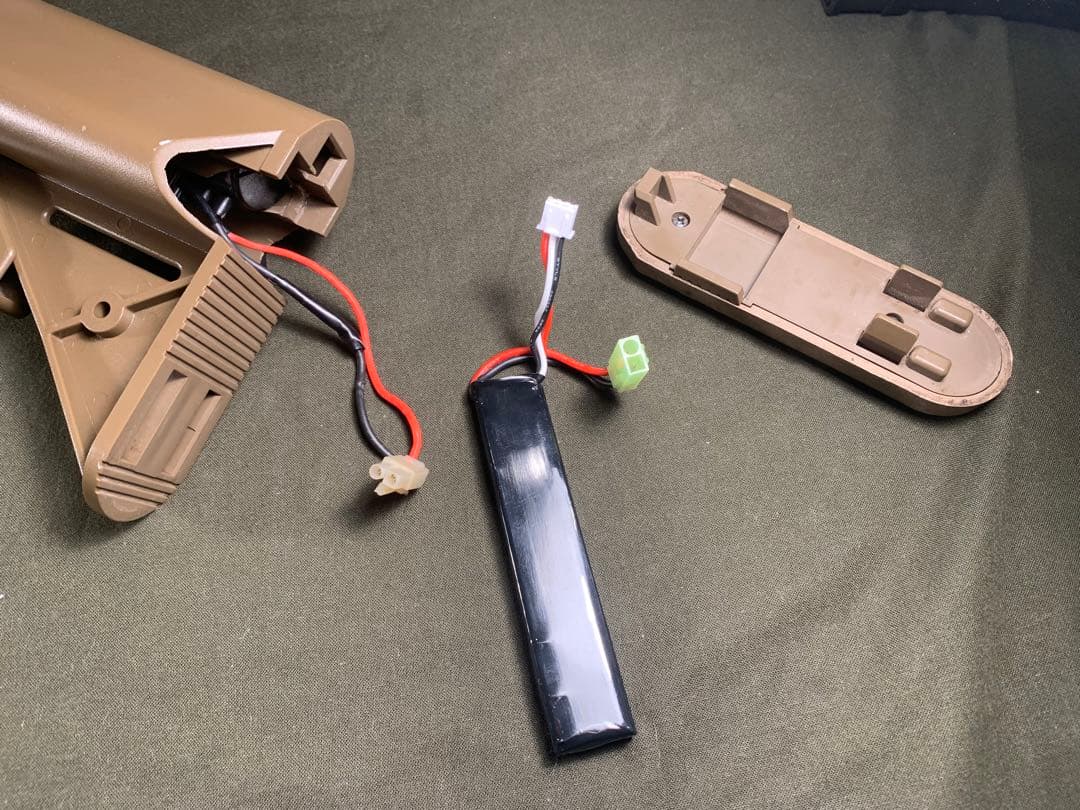 レシーライフル　東京マルイ　次世代　電動ガン　充電器等付属