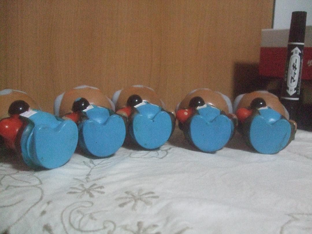 昭和レトロ★サモン王子のソフビ★５個セット