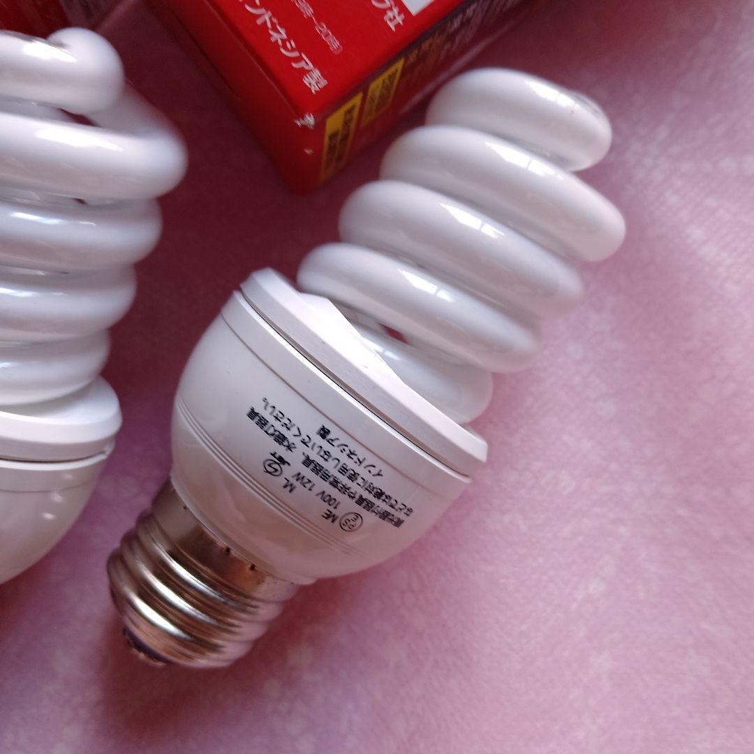 ユ*割様 4個 パルックボールスパイラル　60形　12W EFD15EL/12