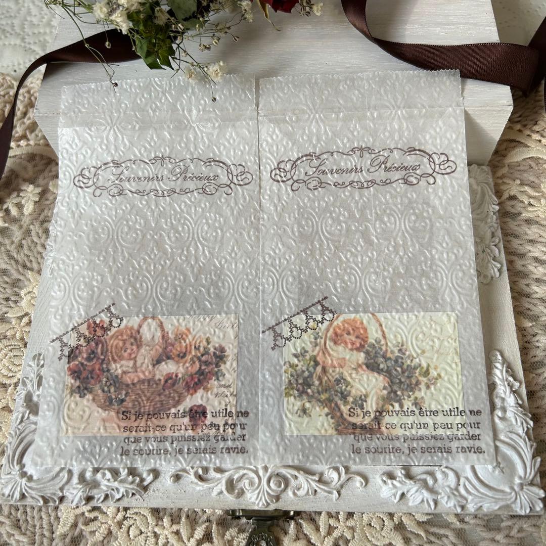 〜アンティーク少女のコラージュB〜グラシン封筒♡おすそ分け♡