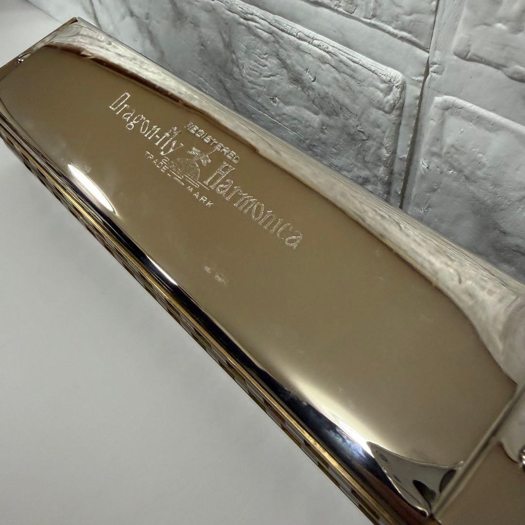 TOMBO トンボ　オクターブバスハーモニカ　アンサンブルハーモニカ　ケース付き