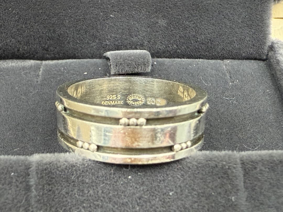   ジョージジェンセン 60D シルバーリング 13号