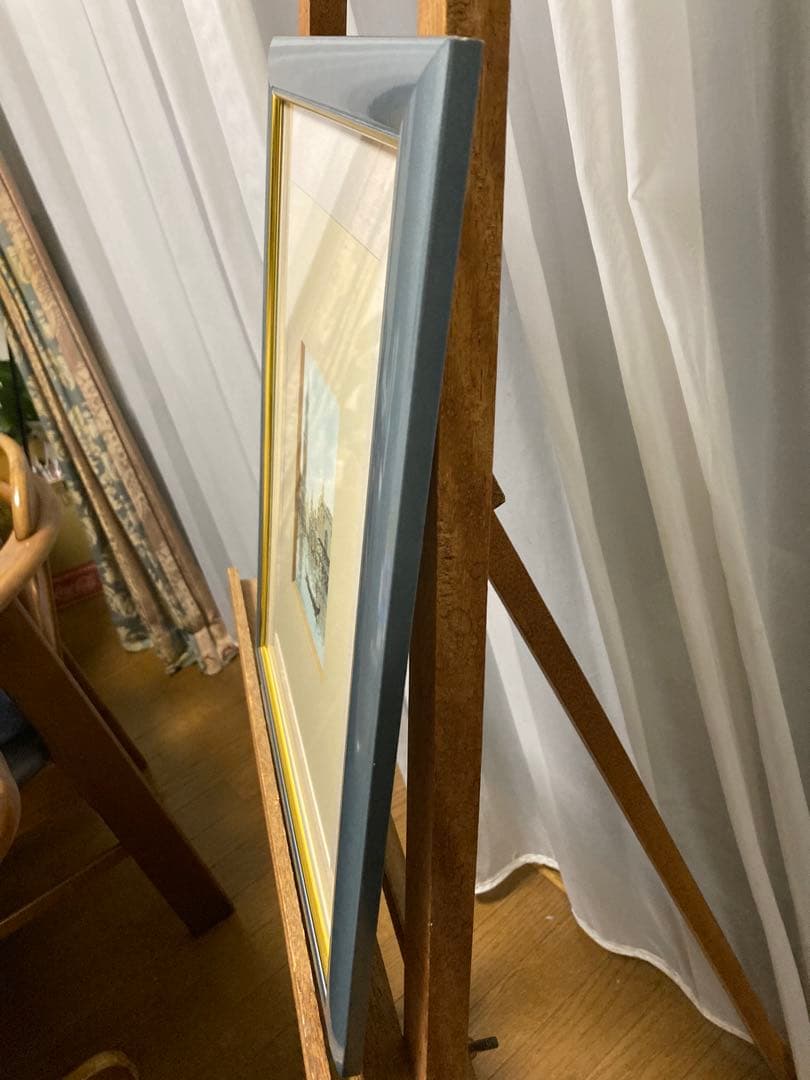 水彩 肉筆　ヴェニス・サンマルコ広場 <F・Mazzucchi> 箱有